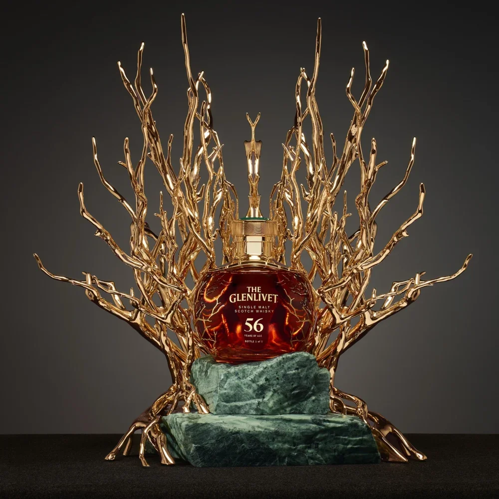 The Glenlivet Sends Unique 56-year-old Scotch Whisky to Auction