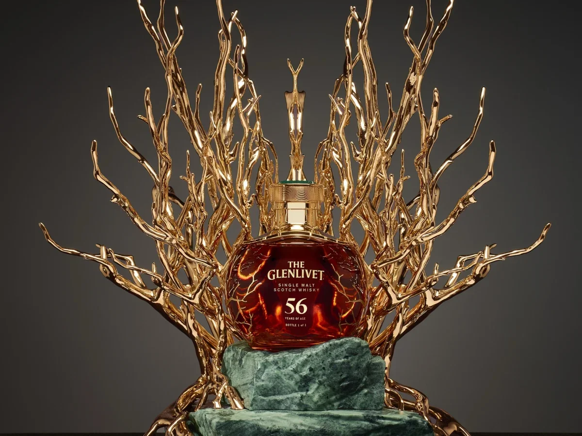 The Glenlivet Sends Unique 56-year-old Scotch Whisky to Auction