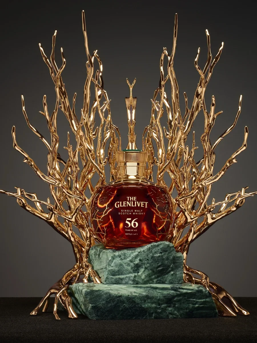 The Glenlivet Sends Unique 56-year-old Scotch Whisky to Auction The Glenlivet Sends Unique 56-year-old Scotch Whisky to Auction
