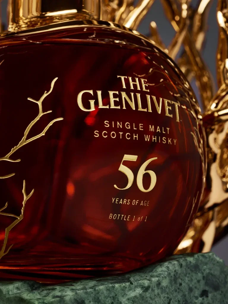 The Glenlivet 56 year old bottle