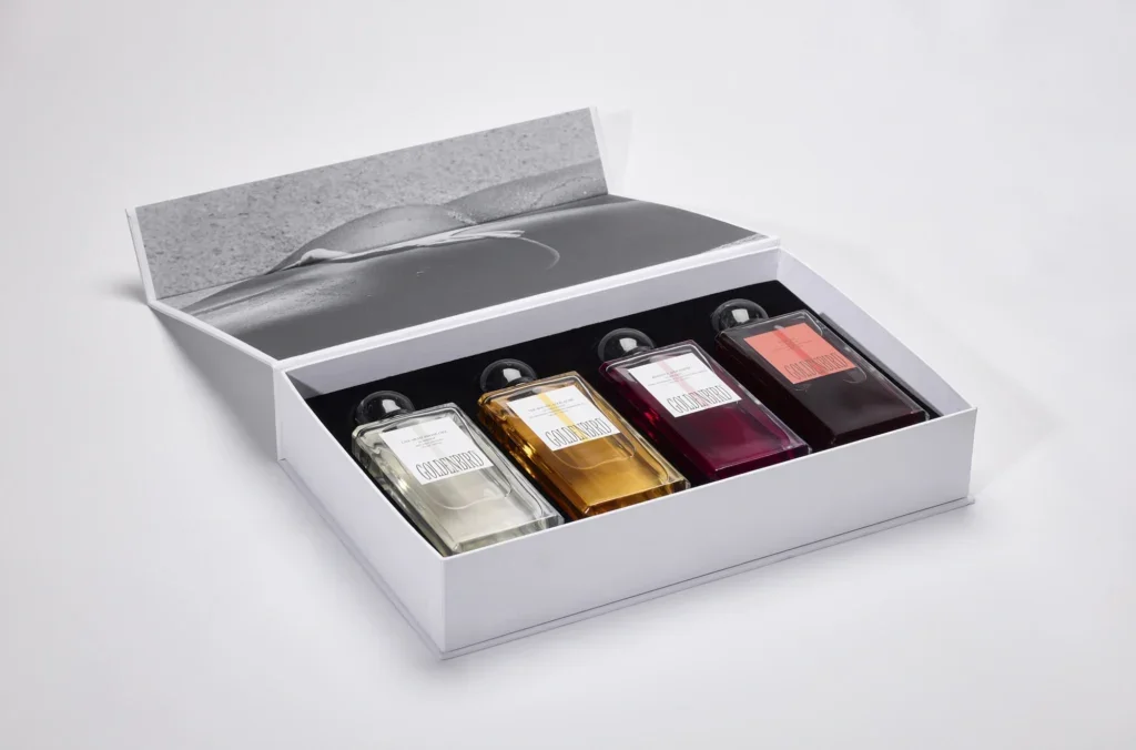 A box of cocktails