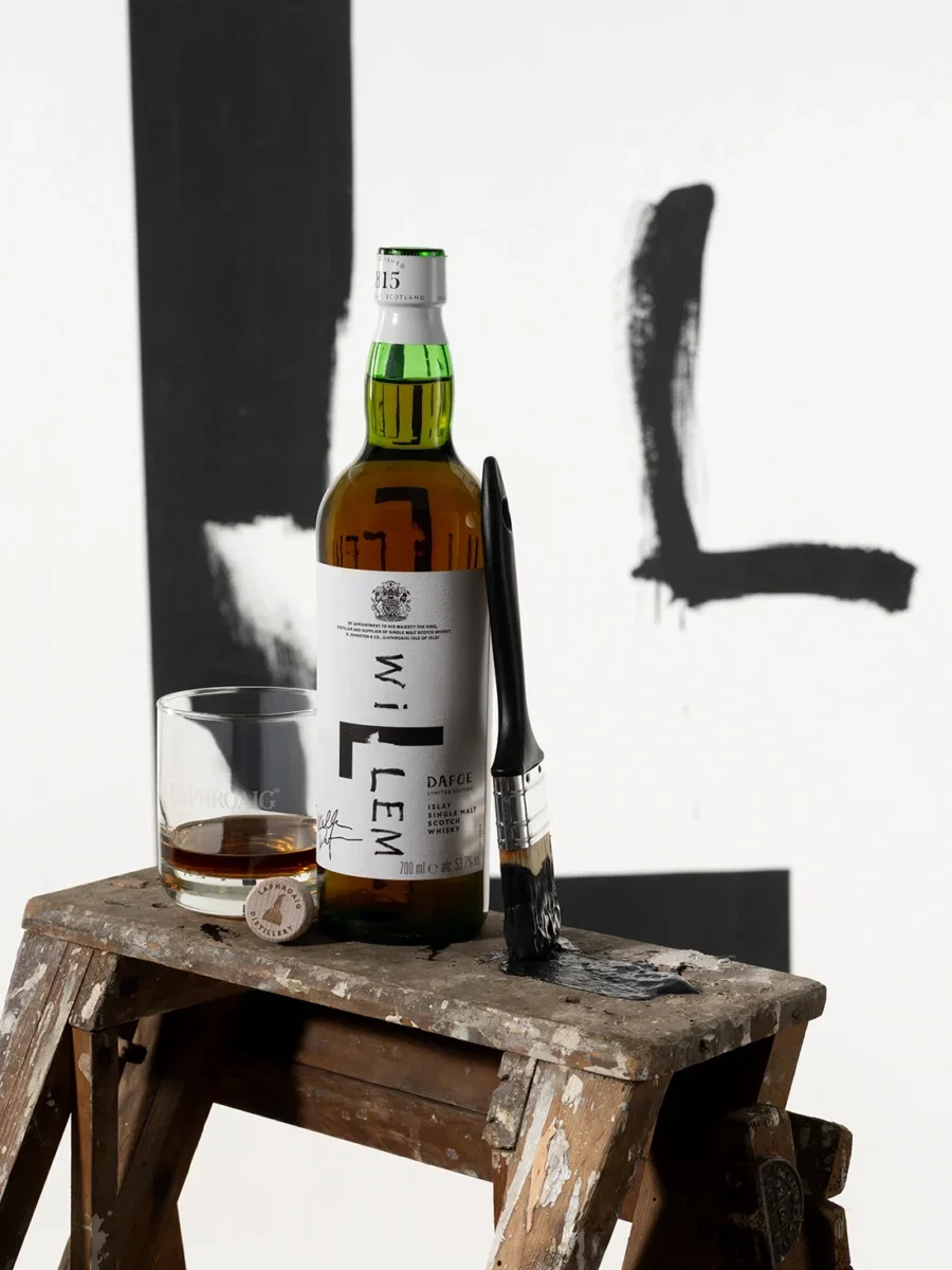 Willem Dafoe Shuns Tasting Notes With Debut Laphroaig Whisky Willem Dafoe Shuns Tasting Notes With Debut Laphroaig Whisky