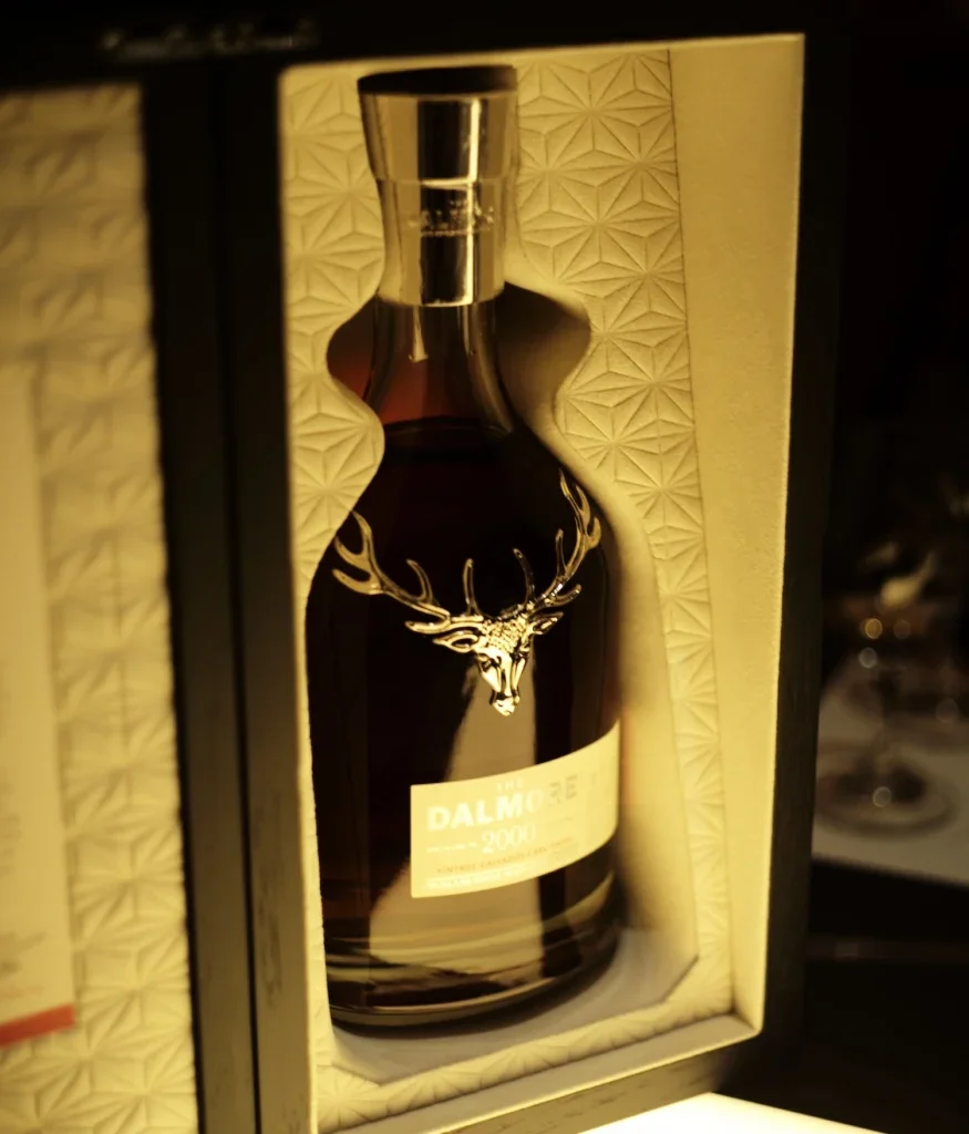 Dalmore whisky bottle