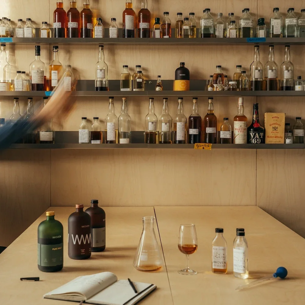 A First Look at Woven Whisky's Blending Room Experience