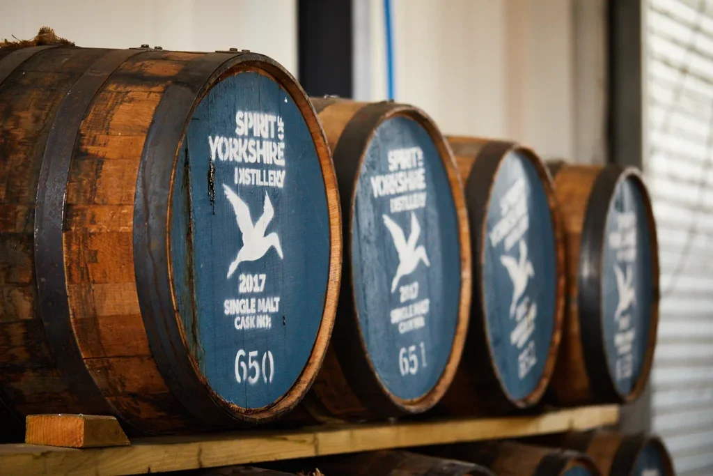 English whisky Casks