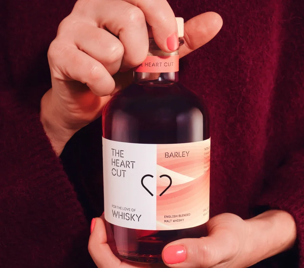 English whisky from the heart cut
